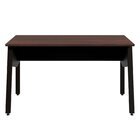 Mesa Escrivaninha Com 135cm Industrial Tampo Chanfrado E Pés