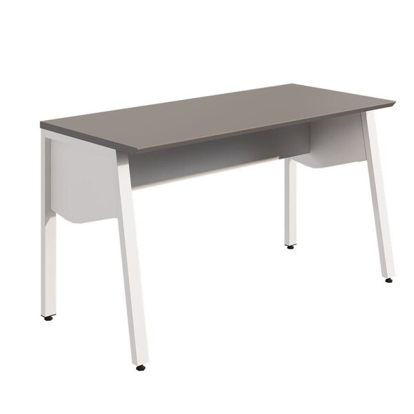Mesa Escrivaninha Com 135cm Industrial Tampo Chanfrado E Pés