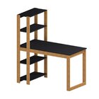 Mesa Escrivaninha Com Estante E Licce 4 Prateleiras 120cm Fre