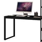 Mesa Escrivaninha Com Estante Livreiro 04 Prateleiras Innovar