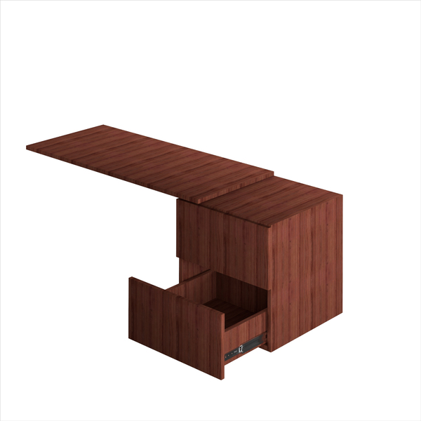 Mesa Escrivaninha Com Gaveteiro Elegante Pratico Organizador