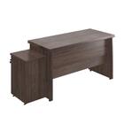 Mesa Escrivaninha Com Gaveteiro Freijo