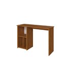 Mesa Escrivaninha Com Veneta 3 Nichos 110cm Freijó Freijó