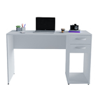 Mesa Escrivaninha Computador Notebook 1200x420 Com 2 Gavetas