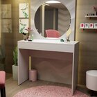 Mesa Escrivaninha Computador Notebook 90x42cm 1 Gaveta Branco