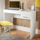 Mesa Escrivaninha Cooler 1 Gaveta Branco - Artely