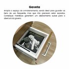 Mesa Escrivaninha Cooler 1 Gaveta Pinho - Artely