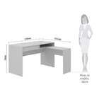 Mesa Escrivaninha De Canto Com 01 Gaveta E 01 Nicho Web15 Cin