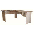 Mesa Escrivaninha De Canto Com 02 Gavetas Mse105pa Pátina Mov