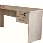 Mesa Escrivaninha De Canto Com 02 Gavetas Mse105pa Pátina Mov