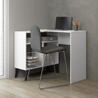 Mesa Escrivaninha De Canto Escritório 91 X 81 Cm Pé Palito Md