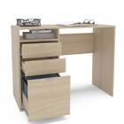 Mesa Escrivaninha De Computador Camboja Politorno 3 Gavetas M