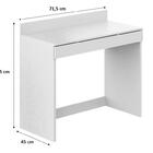 Mesa Escrivaninha Diana C/ Gaveta 72cm