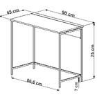 Mesa Escrivaninha Dobravel 90cm 27893 Artesano