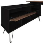 Mesa Escrivaninha Dubai 1 Porta Ipe/preto - Artany