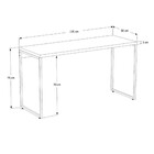 Mesa Escrivaninha Dynamica Preto Ônix/preto 11068 - Compace