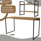 Mesa Escrivaninha E Nicho Estante Kpb