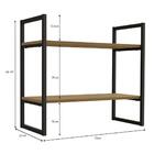 Mesa Escrivaninha E Nicho Estante Kpb