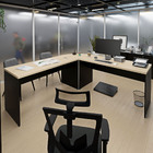 Mesa Escrivaninha Em L Canto Arredondado 1400x600 Netmobil -