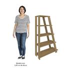 Mesa Escrivaninha Em L Golden E Estante Livreiro Stela A06 Ol