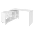 Mesa Escrivaninha Em L Golden E Gaveteiro 3 Gavetas Nil A06 B