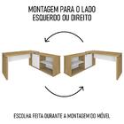 Mesa Escrivaninha Em L Sharp E Balcão 70cm 2 Portas Tok A06 O