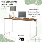 Mesa Escrivaninha Escritorio 136 Cm Li003 Kpb