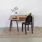 Mesa Escrivaninha Estação De Trabalho Em L 120cm Hanover/pret