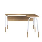 Mesa Escrivaninha Estação De Trabalho Em L Organico Home Offi