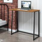 Mesa Escrivaninha Fit Dobrável Preto/canela Rústico - Art Pan