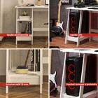 Mesa Escrivaninha Gamer 2 Prateleiras 120 Cm Mc190 Dtall