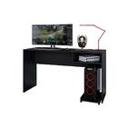 Mesa Escrivaninha Gamer Pixel Para Computador Com Apoio Para