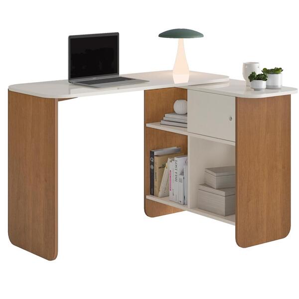 Mesa Escrivaninha Giratoria 3 Em 1 Arly