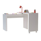 Mesa Escrivaninha Giratória Para Escritório 120 X 81 Cm Mdp B