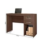 Mesa Escrivaninha Grande Para Computador E Notebook Iara Cand