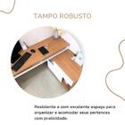 Mesa Escrivaninha Home Office 2 Portas Flex Olmo/branco - Art