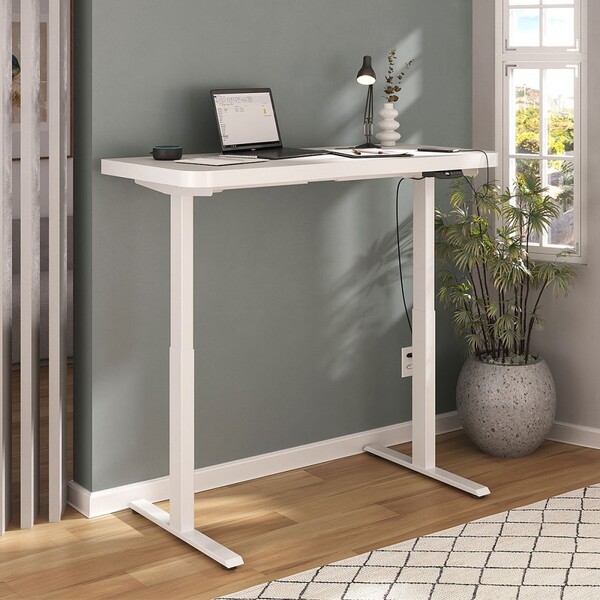 Mesa Escrivaninha Home Office Premium Com Regulagem De Altura