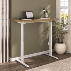 Mesa Escrivaninha Home Office Premium Com Regulagem De Altura
