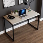 Mesa Escrivaninha Industrial Aço 120 Snow/preto - Panorama Mó