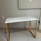 Mesa Escrivaninha Industrial - Dourado E Athena