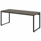 Mesa Escrivaninha Kuadra Carvalho Dark/preto 15425 - Compace