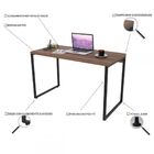 Mesa Escrivaninha Kuadra Nogal - Compace