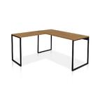 Mesa Escrivaninha L Espanha Industrial Moderna Lisa