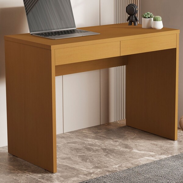 Mesa Escrivaninha Luxo 2 Gavetas Nature 6080 - Jb Bechara