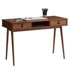 Mesa Escrivaninha Madeira 2 Gavetas 1 Nicho Retro Kim - Casta