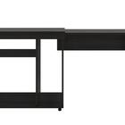 Mesa Escrivaninha Madri Multiuso Retrátil - Preto