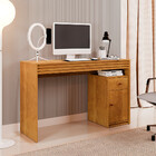 Mesa Escrivaninha Madrid 1 Porta 1 Gaveta Naturalle - Mavaular