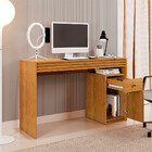 Mesa Escrivaninha Madrid 1 Porta 1 Gaveta Naturalle - Mavaular