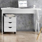 Mesa Escrivaninha Magnolia Branco - Falkk