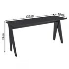 Mesa Escrivaninha Magnolia Preto - Falkk
